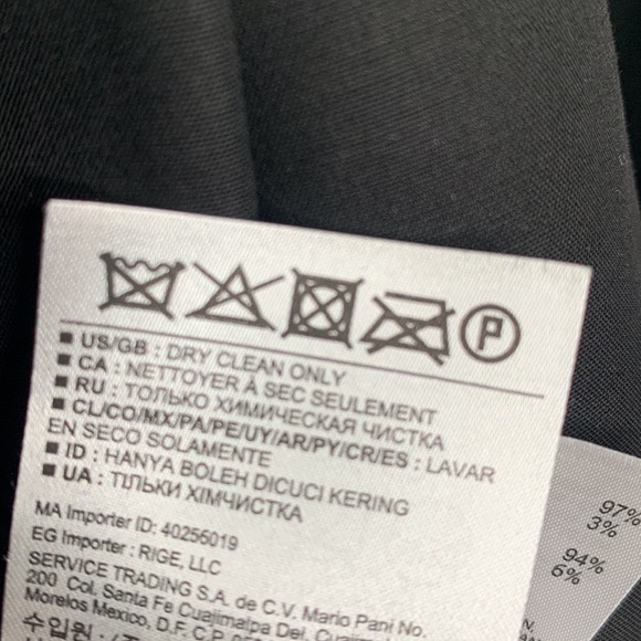 Banana Republic Women’s Black One-Button Notched Collar Blazer Jacket Size 6 - Picture 6 of 11